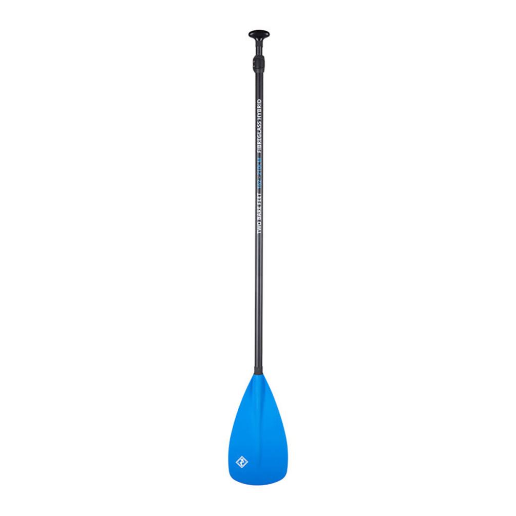 Two Bare Feet 2 Piece Fibreglass Hybrid SUP Paddle - Blue Extra Image 2